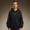 Custom Embossed Print Oversized Hoodie | 100% Cotton Streetwear Sweatshirt | Drop Shoulder Casual Hoodie