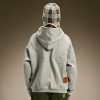 Custom Embossed Print Oversized Hoodie | 100% Cotton Streetwear Sweatshirt | Drop Shoulder Casual Hoodie