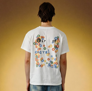 Custom Digital Printed T-Shirt | 100% Cotton Short Sleeve Tee | Drop Shoulder Loose Fit Casual T-shirt