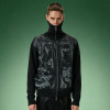 Custom Graphic Jacquard Full Zip Sweater | Streetwear Cardigan Sweater | Turtleneck Wool Men's Knit Jacket
