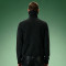 Custom Graphic Jacquard Full Zip Sweater | Streetwear Cardigan Sweater | Turtleneck Wool Men's Knit Jacket