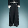 OEM ODM Custom Logo Luxury Streetwear Pants | High Quality Baggy Pants | Wide Leg Suit Pants