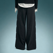 OEM ODM Custom Logo Luxury Streetwear Pants | High Quality Baggy Pants | Wide Leg Suit Pants