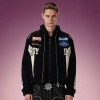 Stand Collar Cropped Fleece Jacket | Custom Bomber Racing Jacket | Y2K Streetwear Jacket For Men
