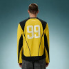 Custom Patchwork Football T-shirt | Color Block Long Sleeve Soccer Jersey | Screen Print T-shirt