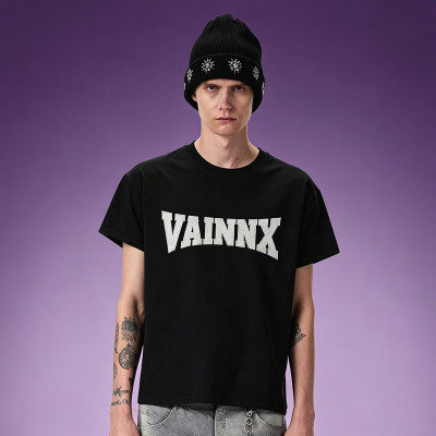 Custom Cropped Casual T-shirt | Unisex Crew Neck Short Sleeve Tee | 260GSM Thick 100% Cotton T-shirt