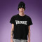 Custom Cropped Casual T-shirt | Unisex Crew Neck Short Sleeve Tee | 260GSM Thick 100% Cotton T-shirt