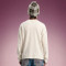 Custom Letter Print T-shirt | Oversized Crew Neck Long Sleeve Tee | 100% Cotton Heavyweight T-shirt
