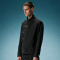 Custom Mandarin Collar Jacket | Asymmetric Diagonal Metal Button Jacket | Stand Collar Jacket