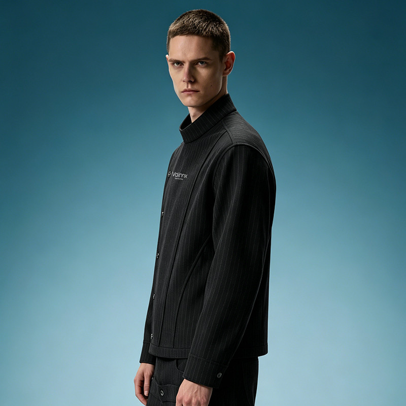 Mandarin Collar Jacket