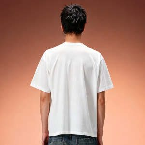 Custom Digital Print T shirt | Vintage Streetwear Short Sleeve Tee | Oversize 250GSM Cotton T-shirt