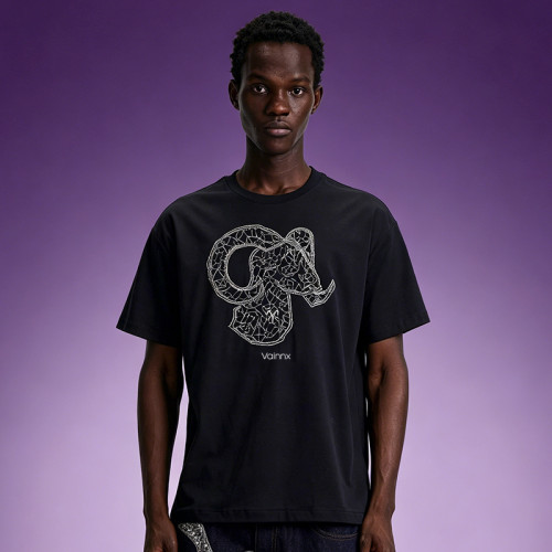 Custom Printed Boxy Fit T-Shirt | Vintage Short Sleeve Tee | 240GSM Cotton Men's Streetwear T-Shirt