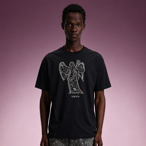 Custom DTG Print T-shirt | Washed 100% Cotton Tee | Oversize Vintage Streetwear T-shirt