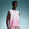 Custom Lightweight Breathable T-shirt | Rhinestone Sleeveless Tee | Gradient Streetwear Sleeveless Tee