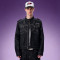 Custom Washed Vintage Denim Jacket | Streetwear Cropped Jacket | Stand Collar Men's Casual Zip Jacket