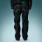 Custom Acid Wash Stripe Jeans | Straight Leg Denim Jeans | Streetwear Apparel Manufacturer