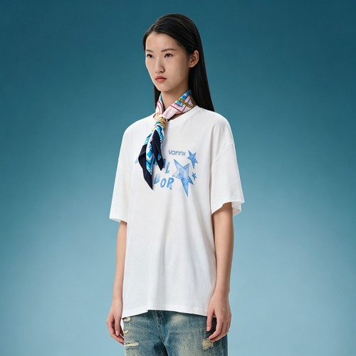 Custom DTG Print T-shirt | High Quality Heavyweight Short Sleeve Tee | Oversized Unisex T Shirt