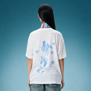 Custom DTG Print T-shirt | High Quality Heavyweight Short Sleeve Tee | Oversized Unisex T Shirt