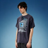 Custom Graphic Print Tee | 100% Cotton Streetwear Short Sleeve Tee | Acid Washed Cotton T-shirt