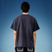 Custom Graphic Print Tee | 100% Cotton Streetwear Short Sleeve Tee | Acid Washed Cotton T-shirt