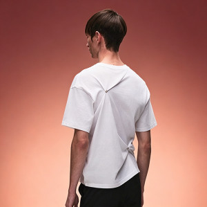 Custom Artistic Asymmetrical Tee | High Quality T-shirt Manufacturer | Designer Streetwear Short Sleeve Tee