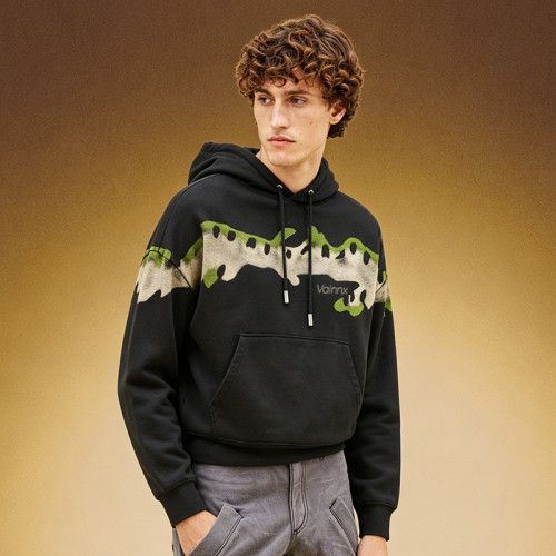 OEM ODM Custom DTG Print Hoodie | Boxy Cropped Hoodie | Anti-Pilling Cotton Fleece Pullover Hoodie