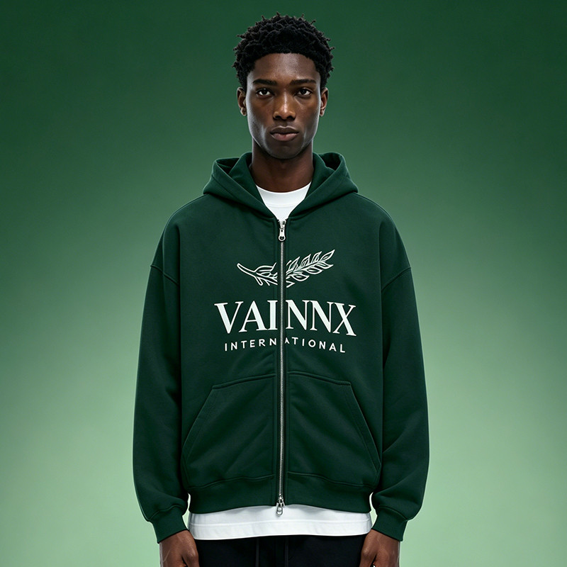 Crop Fit Streetwear Hoodie