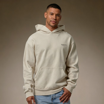 Custom Screen Print Oversized Hoodie | Fleece Oversized Plain Pullover Hoodie | Drop Shoulder Casual Hoodie