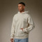 Custom Screen Print Oversized Hoodie | Fleece Oversized Plain Pullover Hoodie | Drop Shoulder Casual Hoodie