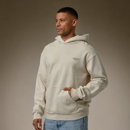 Custom Screen Print Oversized Hoodie | Fleece Oversized Plain Pullover Hoodie | Drop Shoulder Casual Hoodie