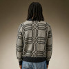 Custom V-Neck Cardigan Sweater | Streetwear Oversized Sweater Wholesale | Unisex Boxy Layering Men's Knit Jacket