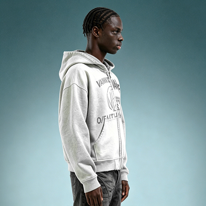 Men's Zipper Hoodie