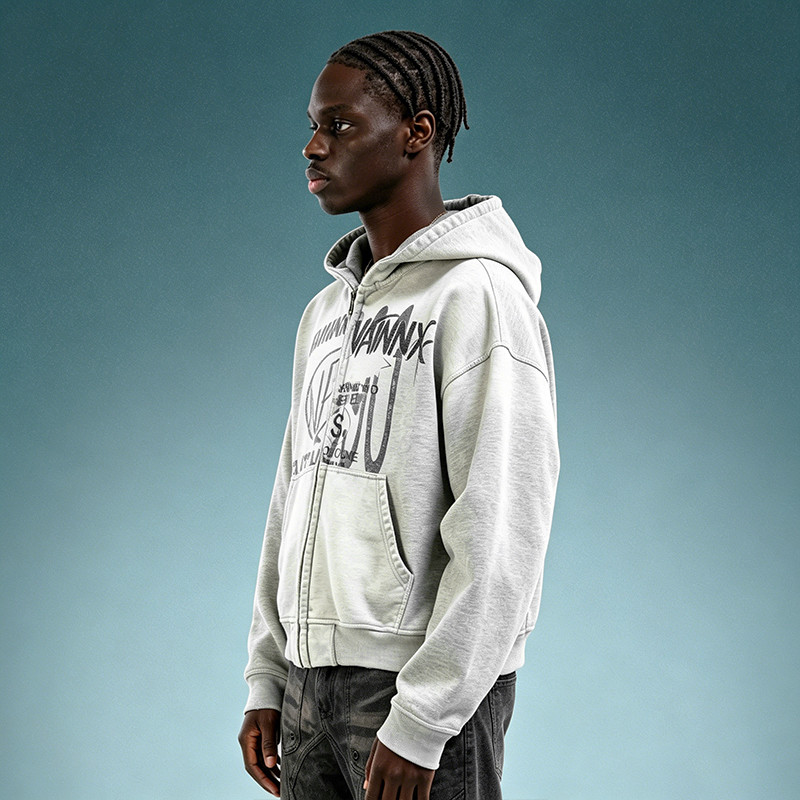 Drop Shoulder Hoodie