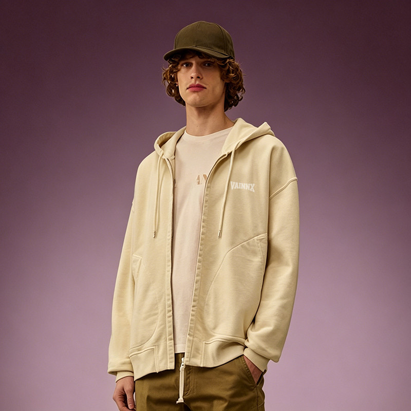 100%Cotton Fleece Hoodie 