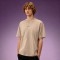 Custom Drop Shoulder Tee | Print Boxy Oversized Crew Neck T-Shirt | 240GSM Combed Cotton T-shirt