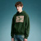 Custom Oversized Drop Shoulder Sweatshirt | Patchwork Applique Retro Hoodie | 100% Cotton Boxy Hoodie