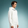 Custom Screen Print Luxury Hoodie | Fleece Oversized Boxy-Fit Hoodie| Loose Fit Lounge Sweatshirt