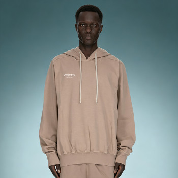 Custom Clean Front Heavyweight Pullover Hoodie | Oversized French Terry Hoodie | Loose Fit Fleece Hoodie