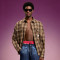 Custom Boxy Fit Double Pocket Overshirt | Baggy Drop Shoulder Streetwear | Men's Plaid Flannel Shacket