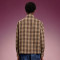 Custom Boxy Fit Double Pocket Overshirt | Baggy Drop Shoulder Streetwear | Men's Plaid Flannel Shacket