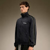 Custom Stripe Windbreaker Jacket | Men's Lightweight Jacket | Retro Funnel Neck Zip Up Athletic Jacket