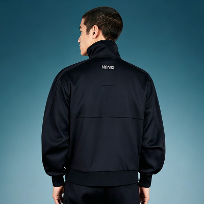 Custom Heavyweight Eco-friendly Jacket | Sport Track Retro Y2K Streetwear Jacket | Stand-Collar Zip Jacket