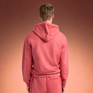 Custom Screen Print Zipper Hoodie | Boxy Thick Sun Fade Hoodie | 100% Cotton Retro Hoodie