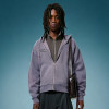 Custom Zipper Heavyweight Fleece Hoodie | Oversized Sun Faded Hoodie | 100% Cotton Vintage Hoodie
