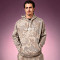 OEM Manufacturer Custom Hoodie | Vintage Streetwear Hoodie | Loose Fit Thick Fleece Camo Sweatshirt