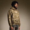 Custom Camo Print Cropped Fit Hoodie | Y2K 500GSM Cotton Hoodie | Oversized Heavyweight Pullover Sweatshirt