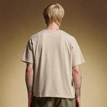 Custom DTG Print T-Shirt | Vintage Streetwear T-shirt | 100% Cotton 260GSM Heavyweight T-shirt