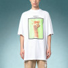 Custom Screen Print Tee | Streetwear Super Oversized Tee | 100%Cotton T-shirt | Y2K Graphic Clothing