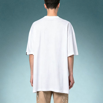 Custom Screen Print Tee | Streetwear Super Oversized Tee | 100%Cotton T-shirt | Y2K Graphic Clothing