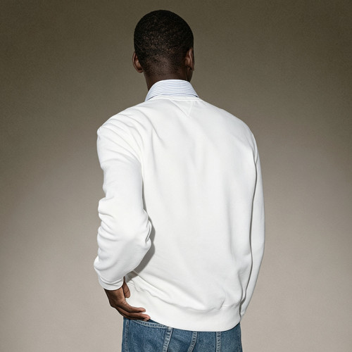 Custom Letter Print Luxury Tee | Heavyweight Cotton Fleece Designer T-shirt | Men's Long Sleeve T-shirt